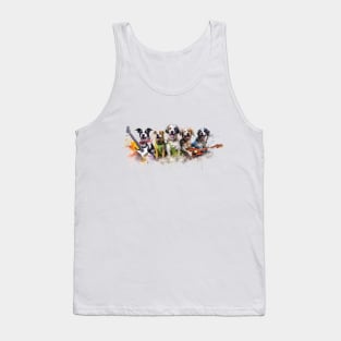 Dog Boy Band Tank Top